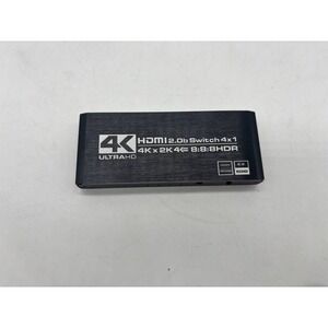 4K HDMI 2.0b Switch 4x1 Ultra HD 4K 60Hz HDR Remote Control